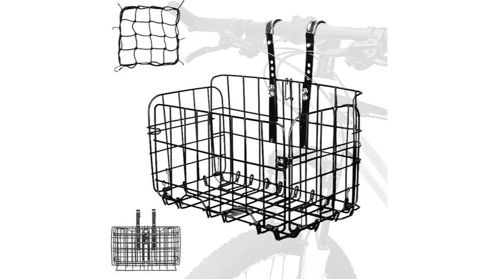 adult bike basket with liner