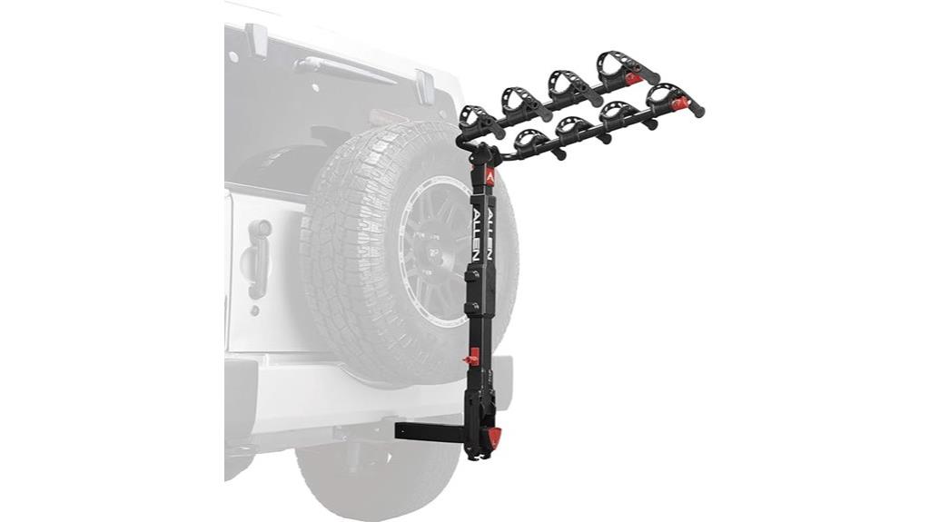 allen 4 bike hitch carrier