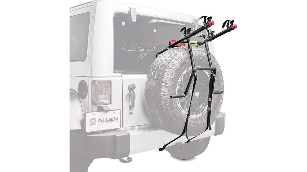 allen deluxe 2 bike carrier