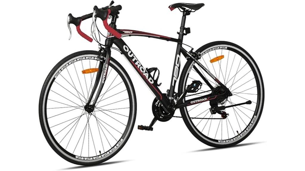 aluminum frame road bike