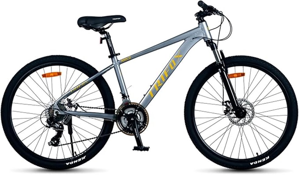 aluminum mountain bike shimano