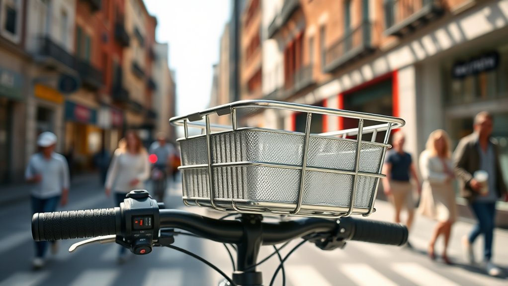 bike basket compatibility and features