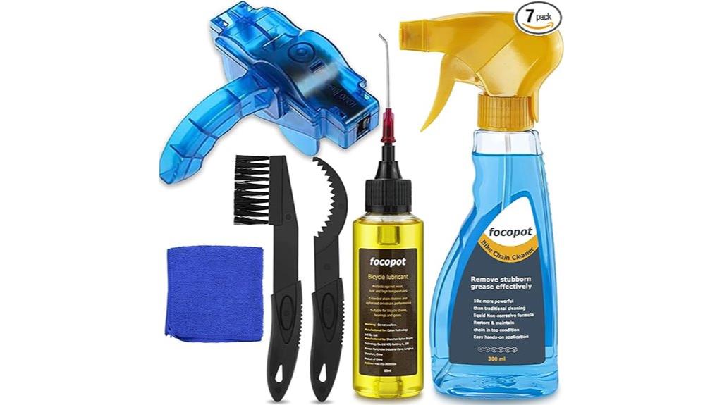 bike cleaning and lubrication kit