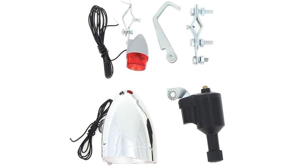 bike dynamo headlights tail lights