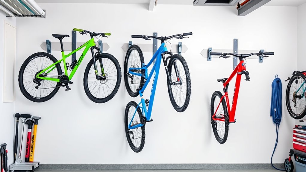 bike fit wall type installation durability