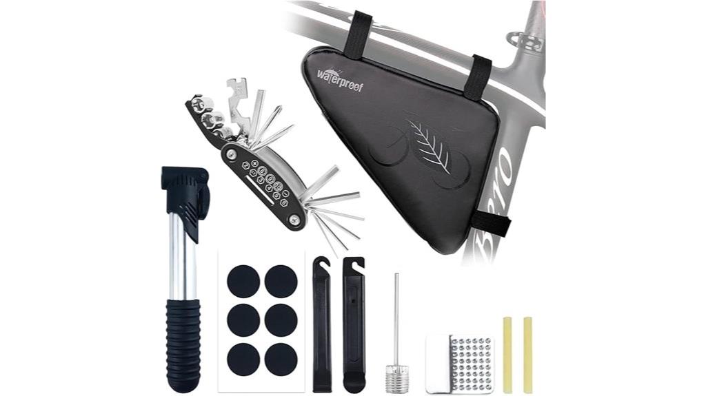 bike frame waterproof storage