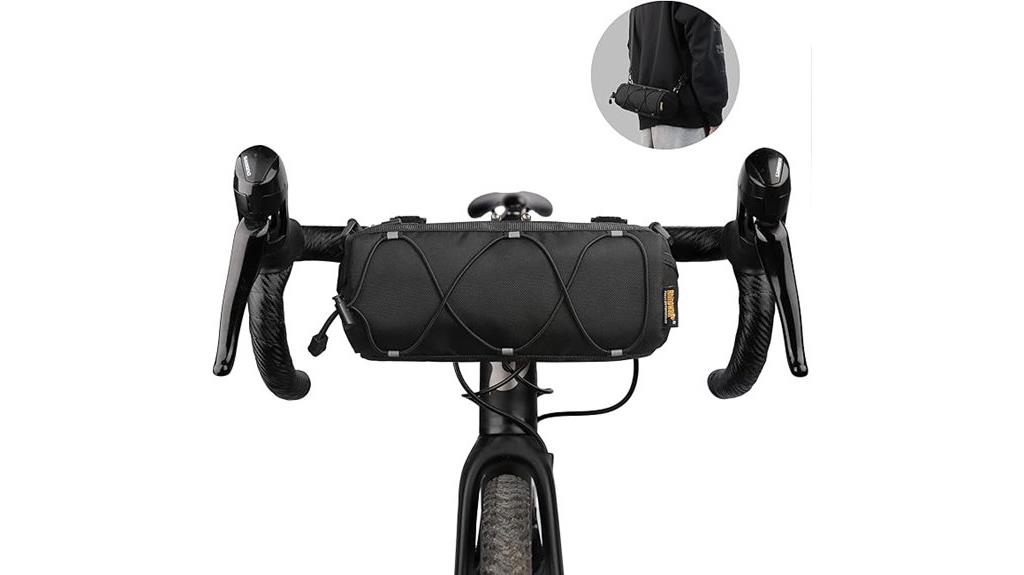 bike handlebar storage bag