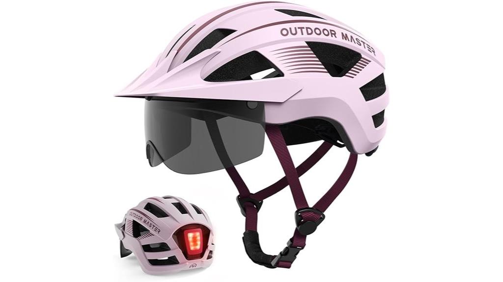 bike helmet with led