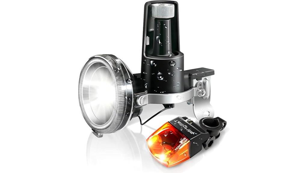 bike light set dynamo powered
