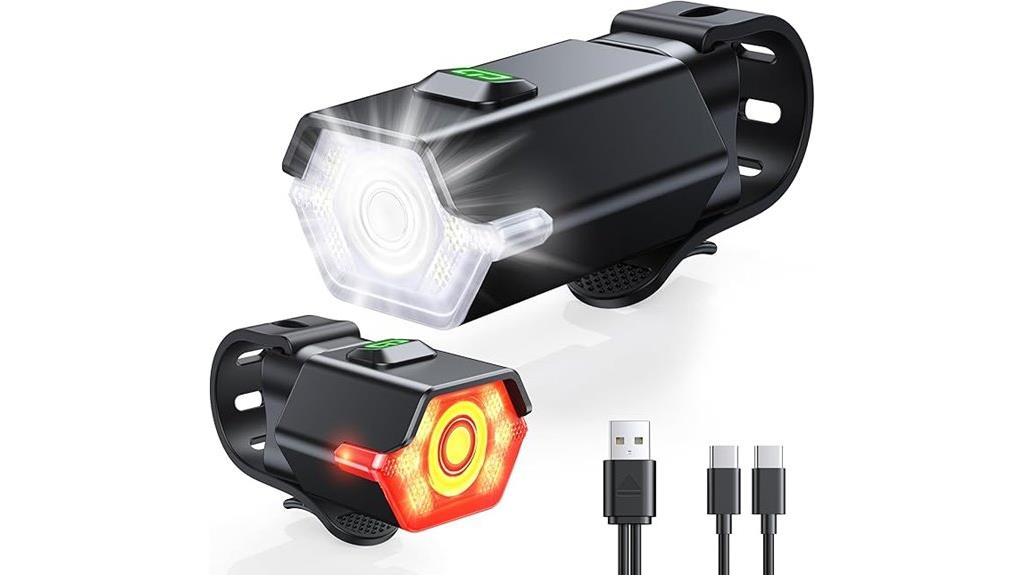 bike light with side illumination