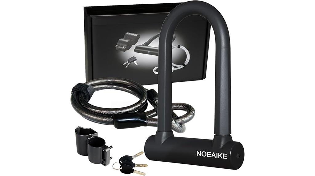 bike lock with cable