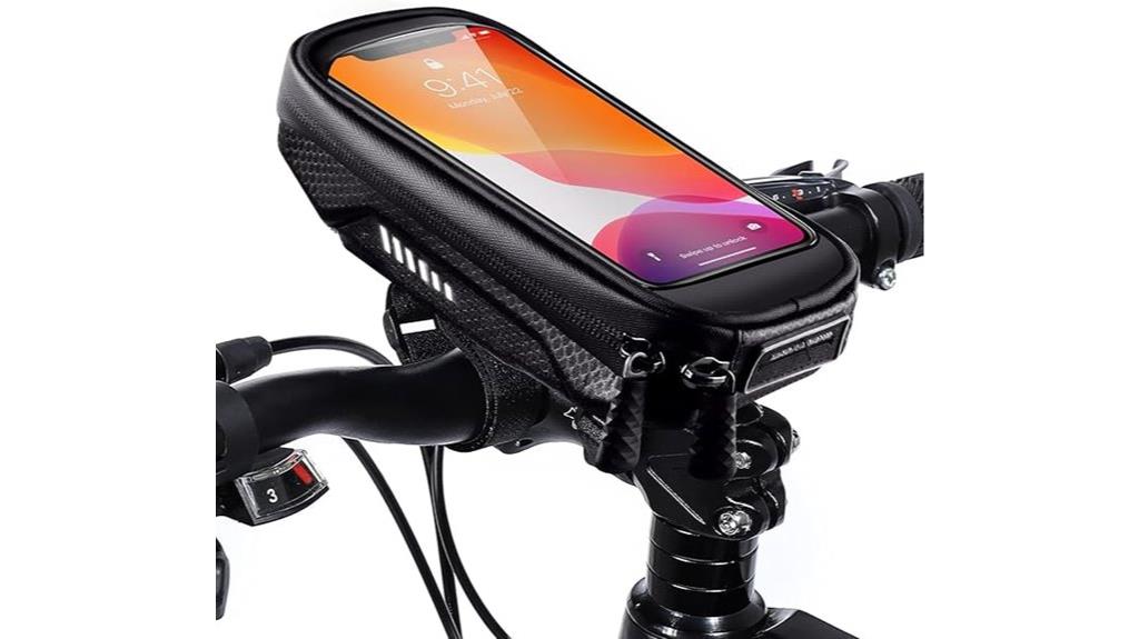 bike phone mount waterproof