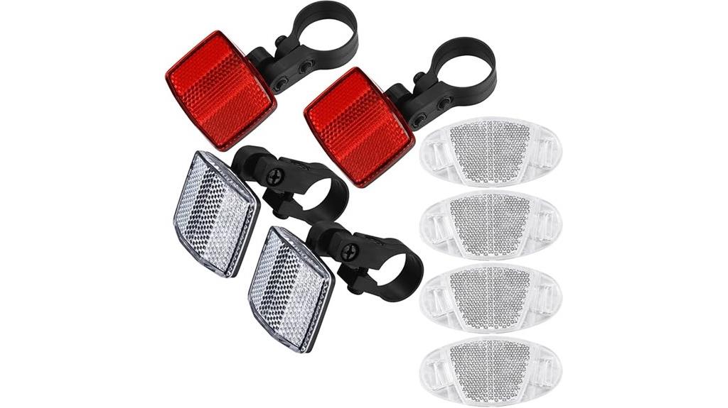 bike safety reflector set