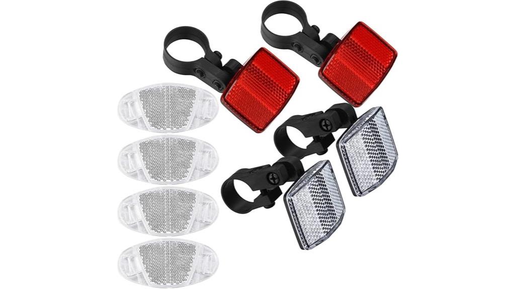 bike safety reflector set