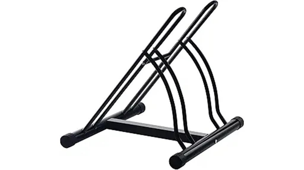 bike storage floor stand