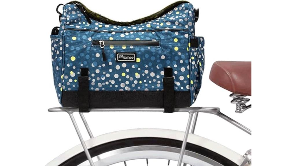 bike trunk bag storage