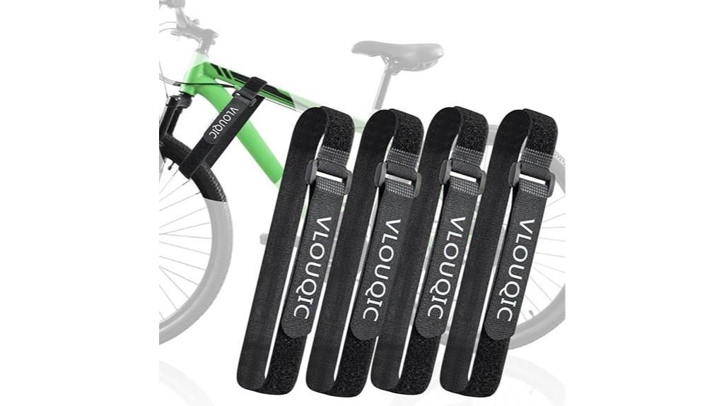 bike wheel rack straps