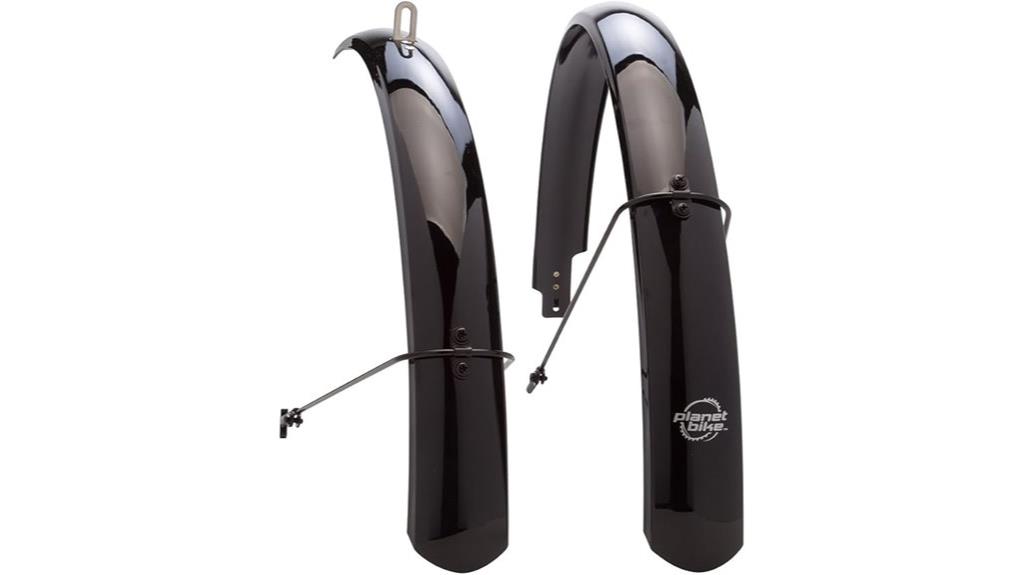 black 26x60mm fenders