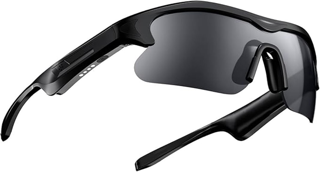 bluetooth cycling glasses