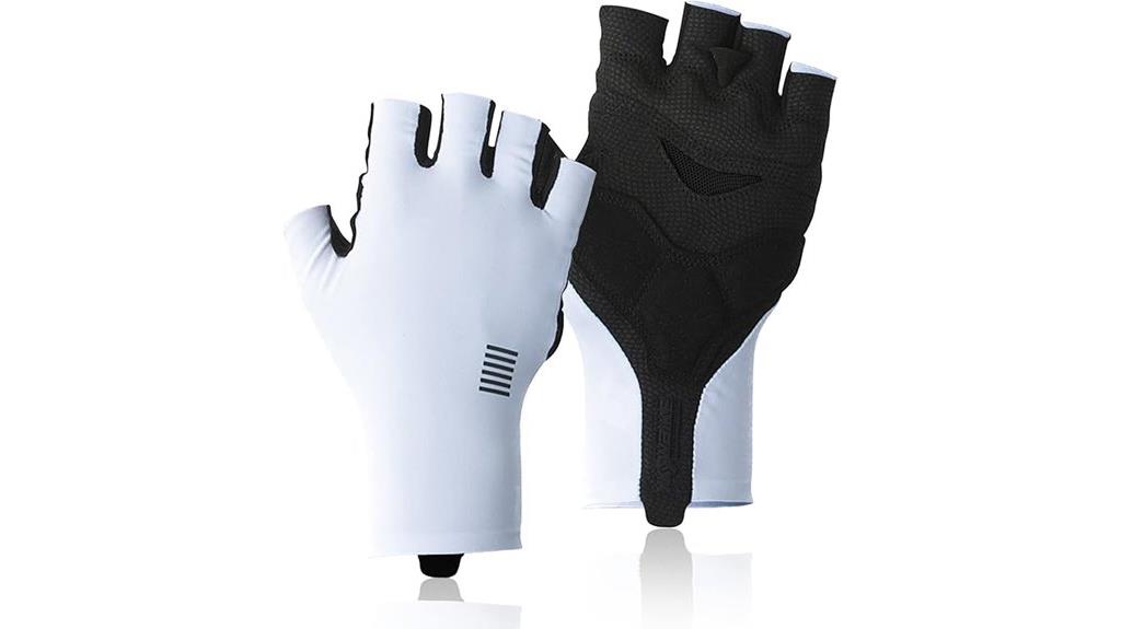 breathable padded anti slip gloves