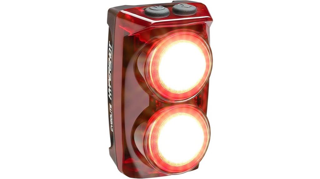 bright bicycle taillights multiple lumens