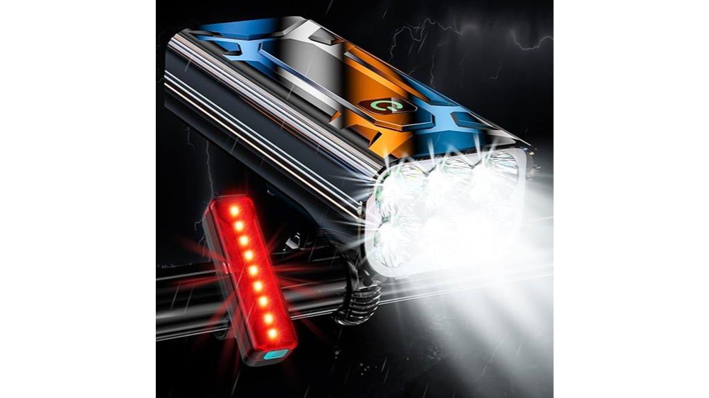 bright rechargeable bike light