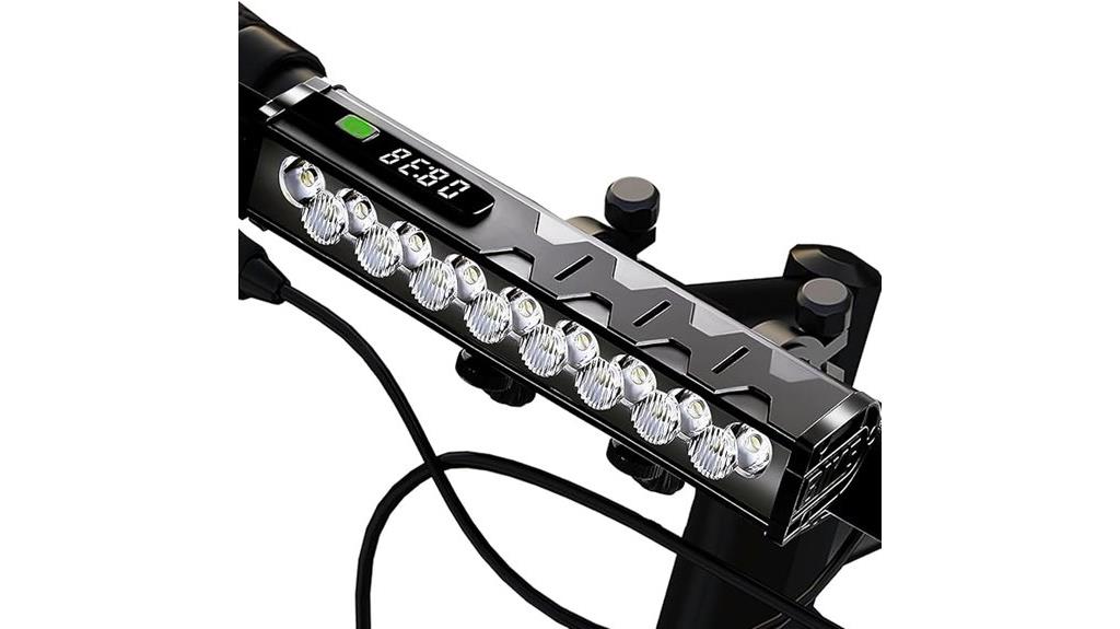 bright usb rechargeable bike light