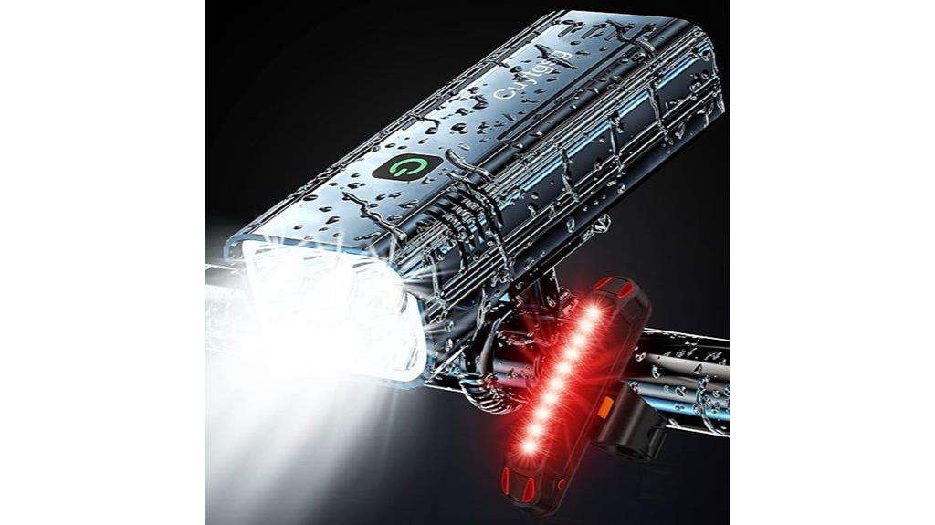 bright usb rechargeable bike light