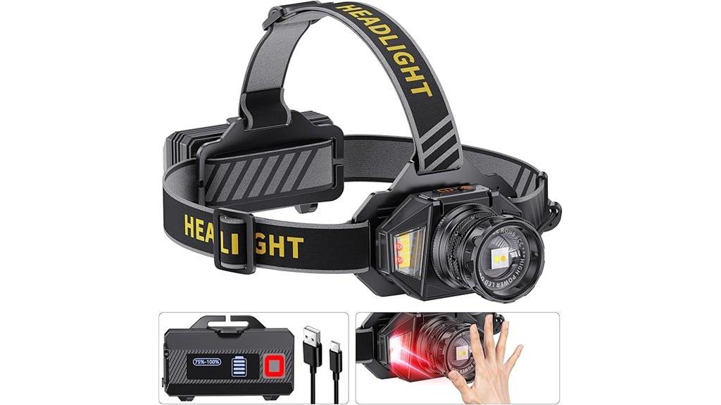 bright versatile waterproof headlamp