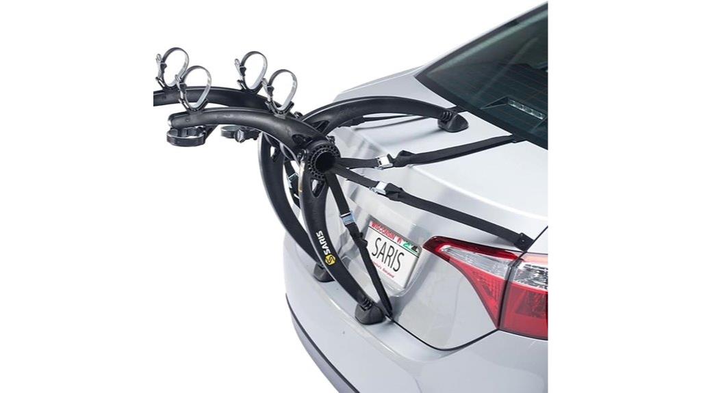 car trunk bike rack