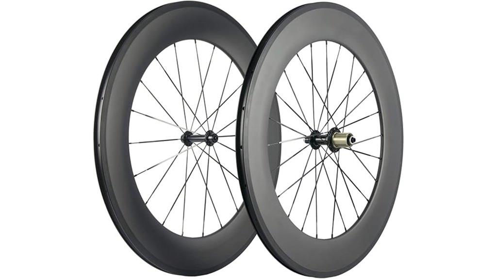 carbon clincher wheelset