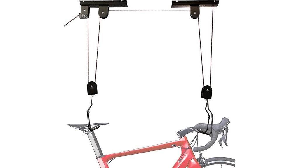 ceiling bike rack