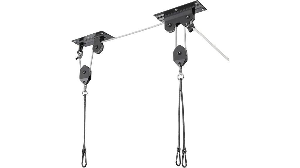 ceiling mounted garage bike rack