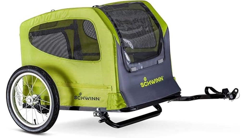 child and pet bike trailer