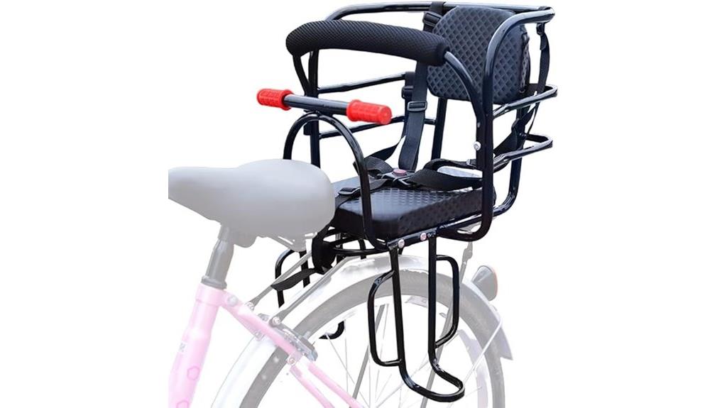 child bike seat attachment