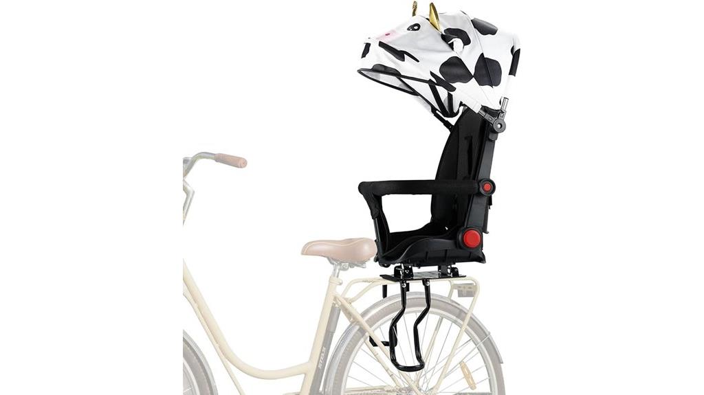 child bike seat rear mount