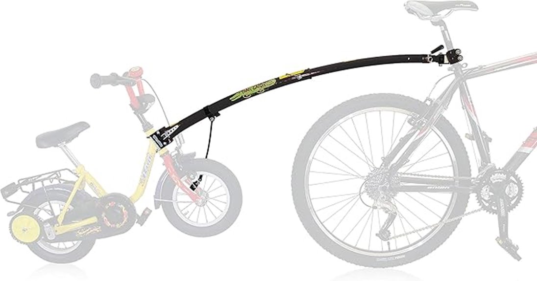 child s black trail trailer