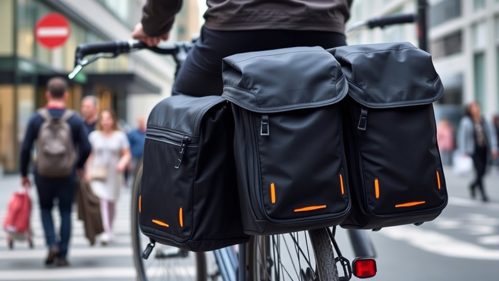choosing ideal commuting panniers