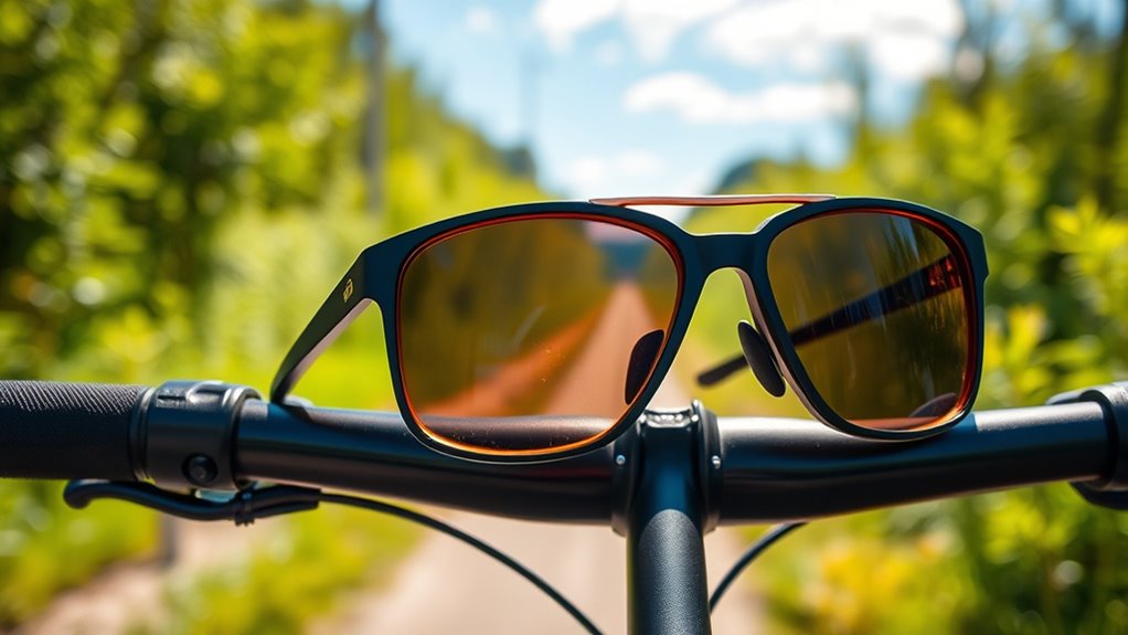 choosing optimal cycling sunglasses