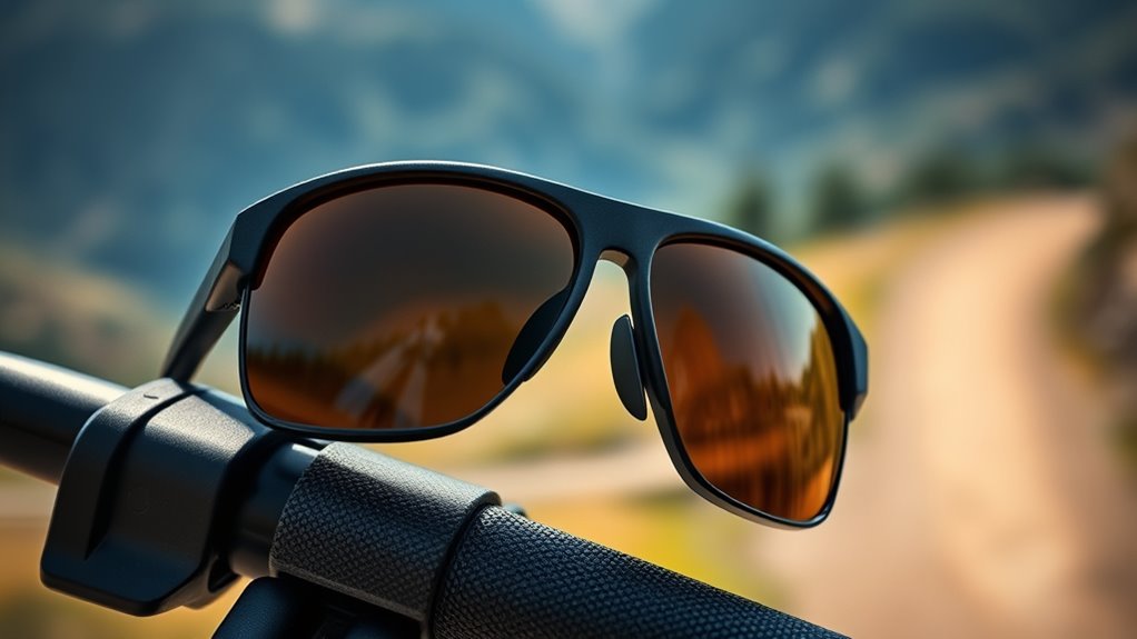 choosing optimal cycling sunglasses