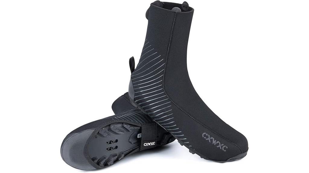 cold weather cycling footwear