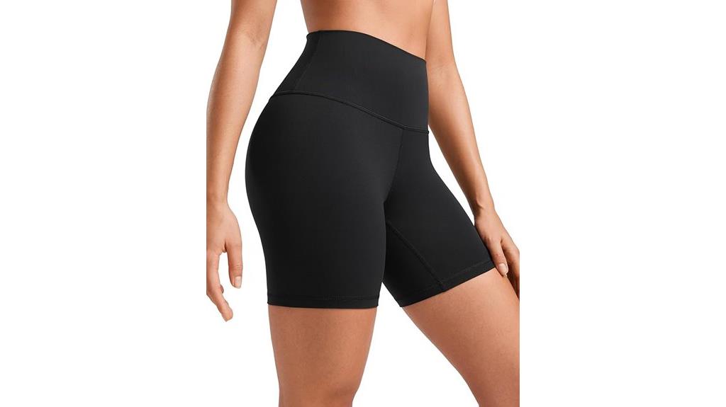 comfortable butterluxe biker shorts