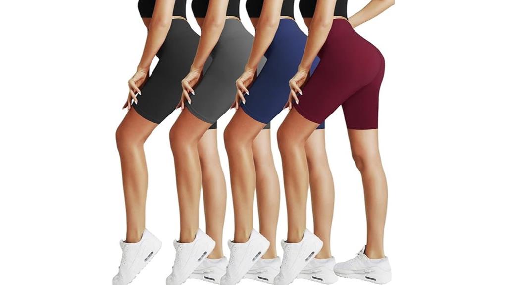comfortable buttery biker shorts