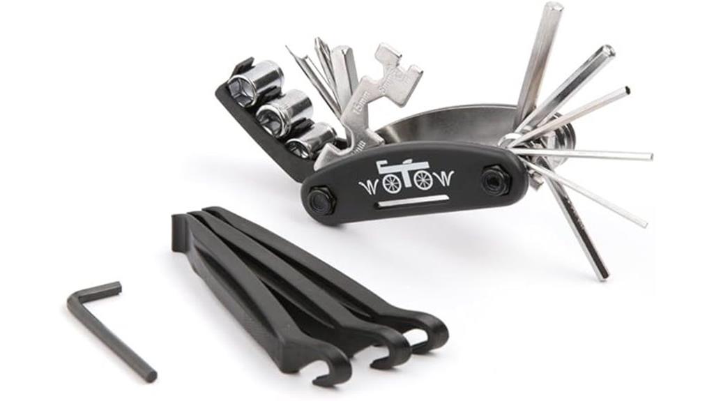 compact 16 in 1 bicycle tool