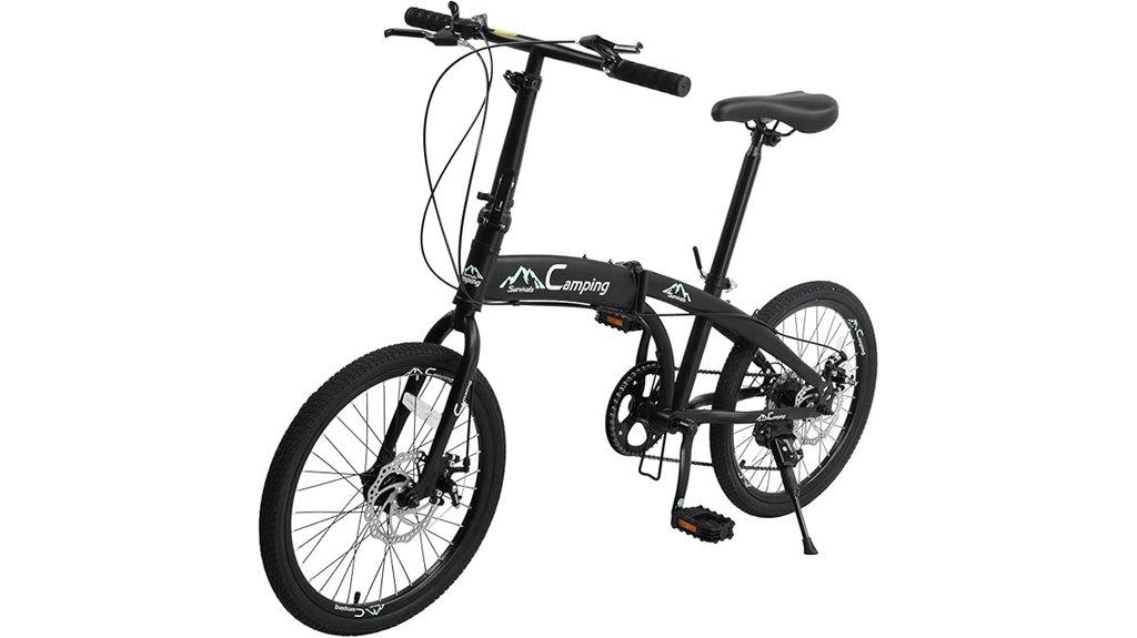 compact adult folding bicycle