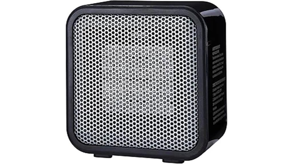 compact ceramic desk heater