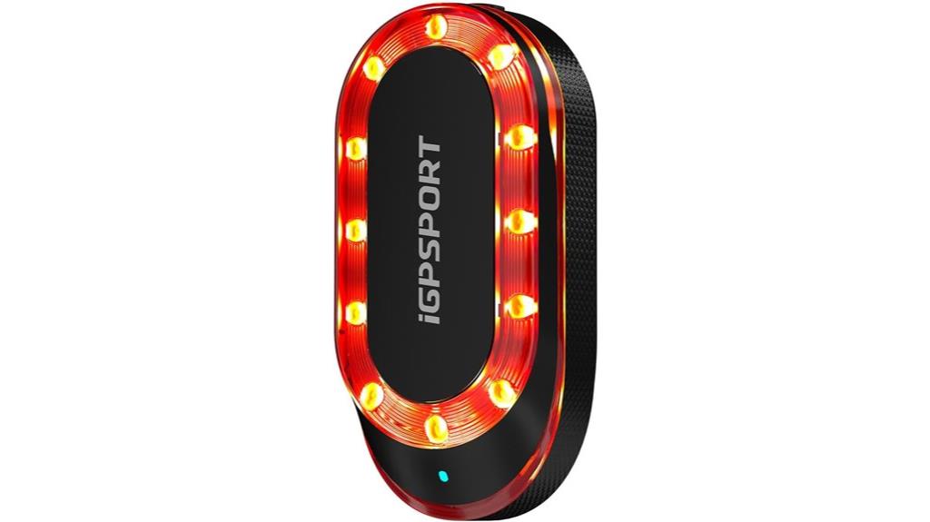 compact radar bike light