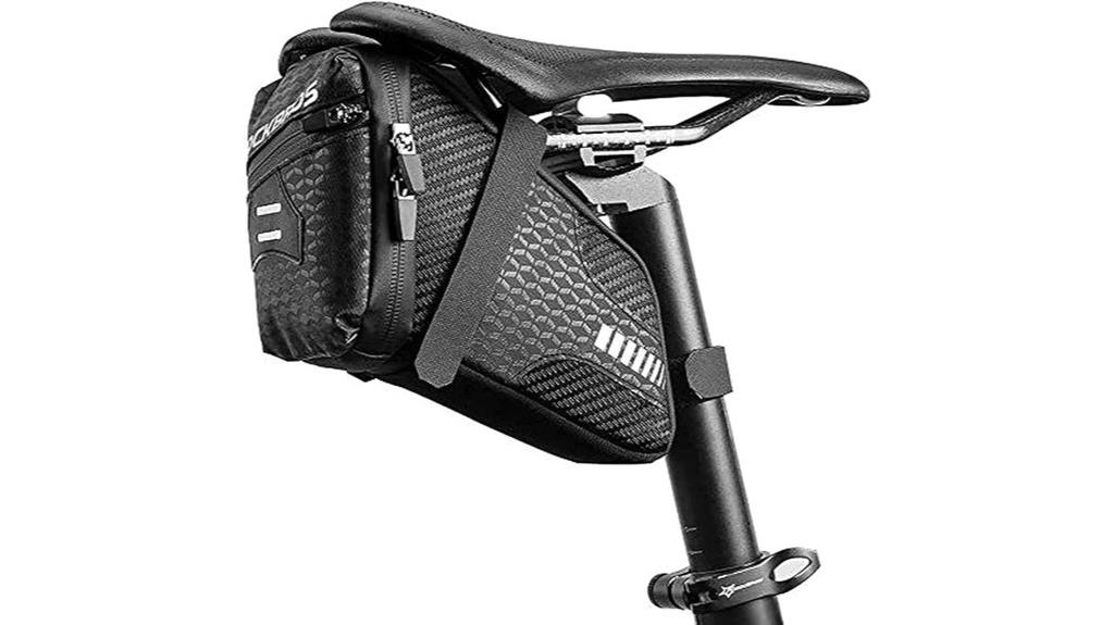 compact wedge saddle bag