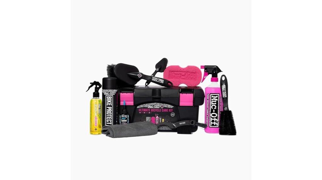 complete bike cleaning set