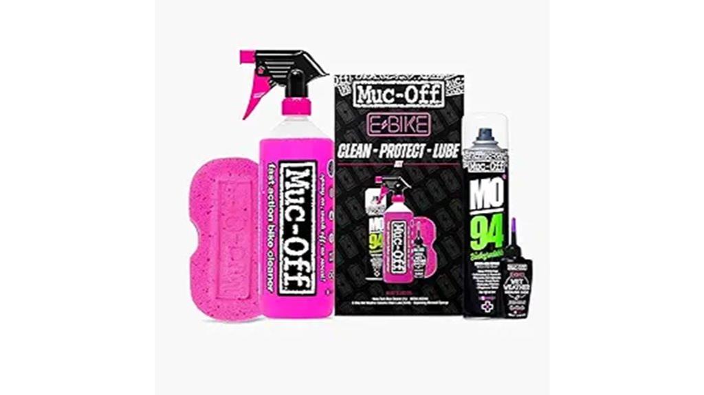 comprehensive ebike cleaning kit